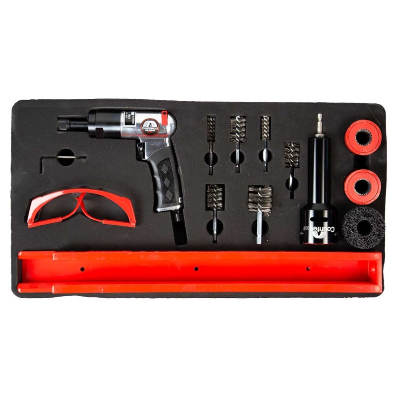 Counteract STK-WMK Truck Wheel Maintenance Hub & Stud Brush Cleaning Kit with Low-Speed Air Driver - Image 3