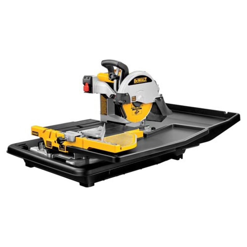 DeWALT D24000 10" Wet Tile Stone Slate Cutter Cutting Saw - 24" Cut Capacity