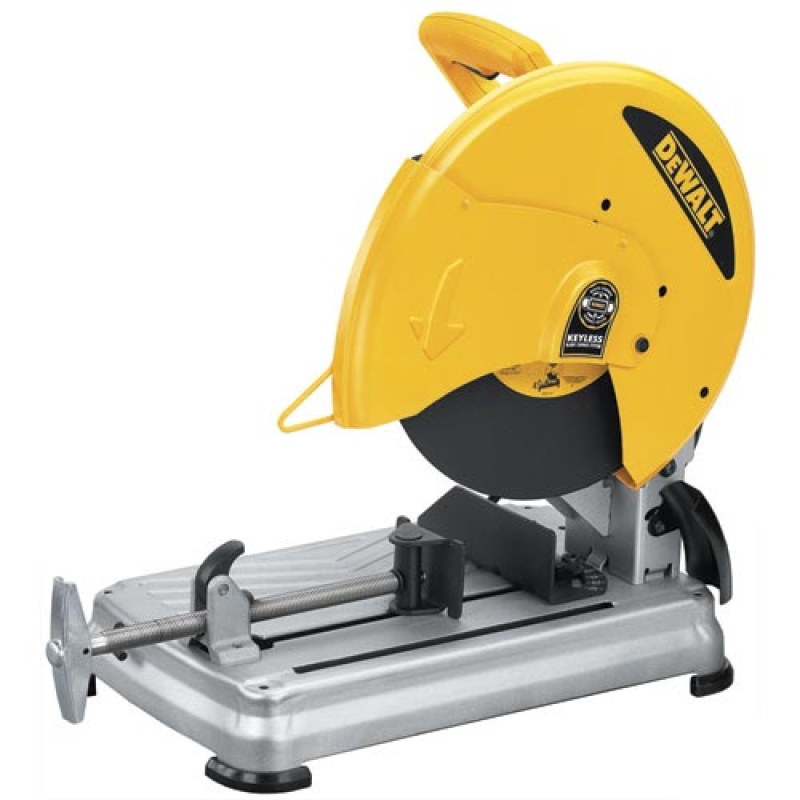 DeWALT D28715 14" 5.5 HP Abrasive Metal Chop Saw - Quick Change Blade - Image 4