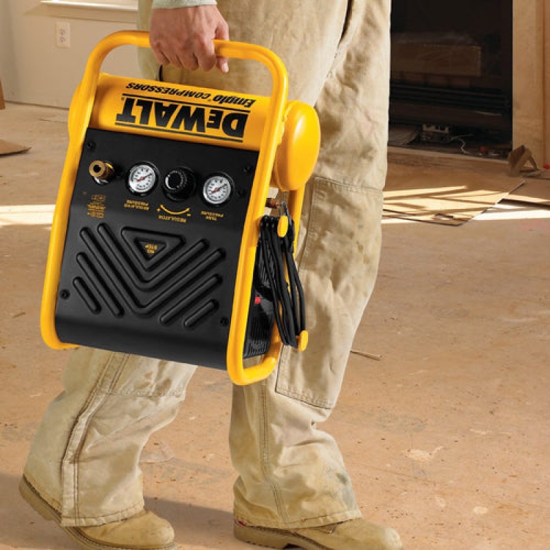 DeWALT D55140 1 Gallon 135 PSI Heavy-Duty Air Tool Trim Compressor - Electric - Image 4