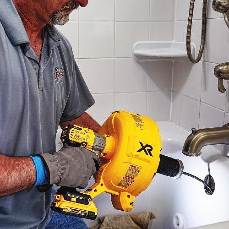 DeWALT DCD200B 20V MAX XR Brushless Removable Drum Drain Snake - Bare Tool - Image 5