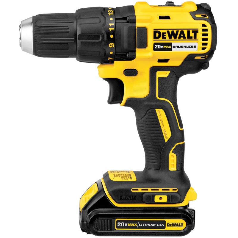 DeWALT DCD777C 20V 1/2-Inch Lithium-Ion Brushless Compact Drill Driver - Image 2