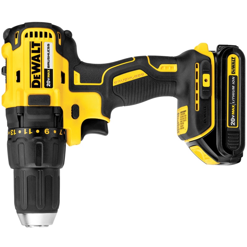 DeWALT DCD777C 20V 1/2-Inch Lithium-Ion Brushless Compact Drill Driver - Image 4