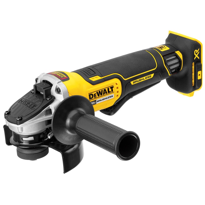 DeWALT DCG413B 20V 4.5-Inch Cordless Paddle Switch Angle Grinder - Bare Tool