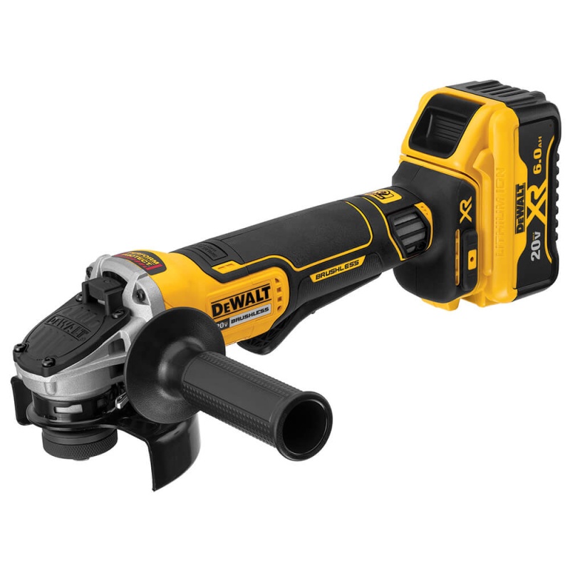 DeWALT DCG413R2 20V MAX XR 4-1/2-Inch Cordless Brushless Angle Grinder Kit - Image 2