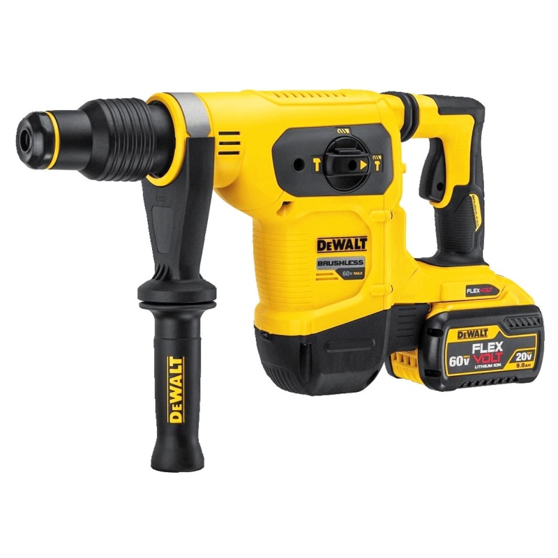 DeWALT DCH481X2 60V 9/16-Inch SDS-MAX Combination Hammer Driver Kit - Image 2