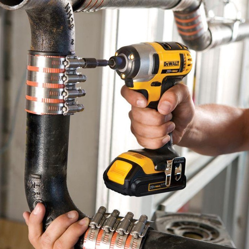 DeWALT DCK240C2 20V Compact Drill Driver/Impact Driver Combo Kit - Image 2