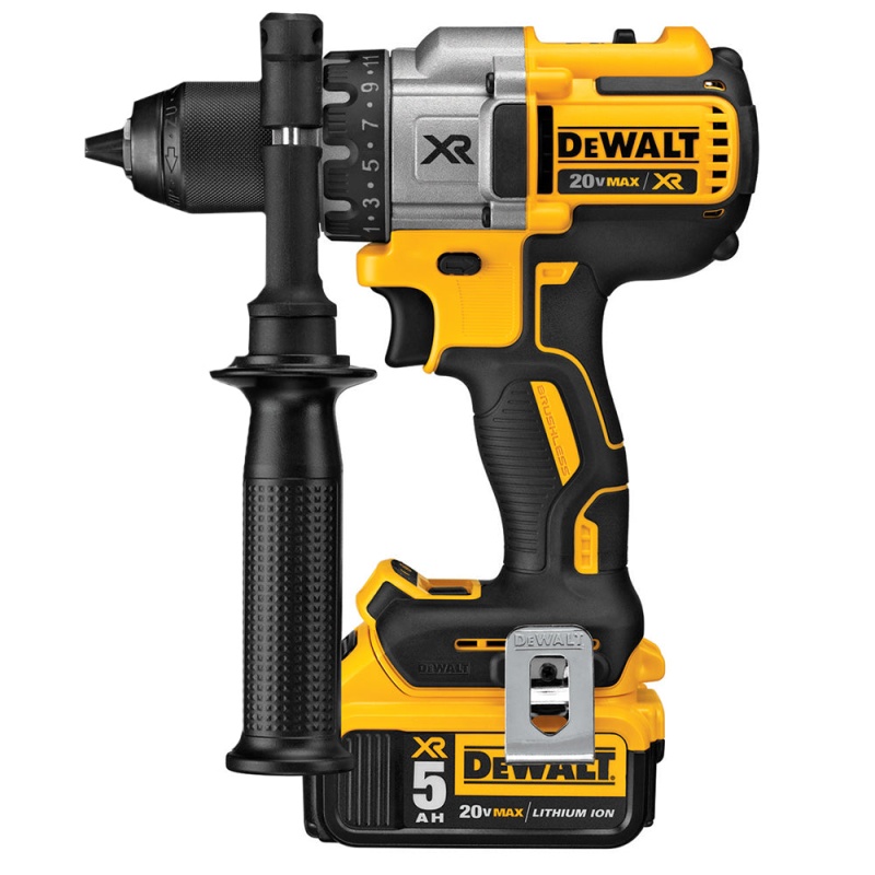 DeWALT DCK299P2 20V Lithium-Ion Hammerdrill and Impact Driver Combo Kit - Image 3