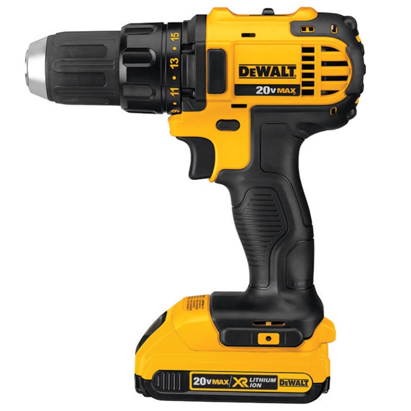 DeWALT DCK521D2 20V 5-Tool Drill/Driver/Saw/Grinder and Light Combo Kit - Image 2