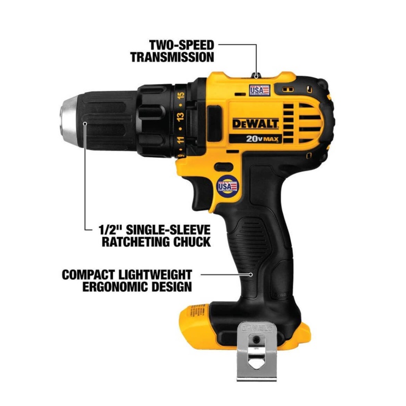 DeWALT DCK620D2 20V 6-Tool Cordless Lithium-Ion Driver and Saw Combo Kit - Image 4