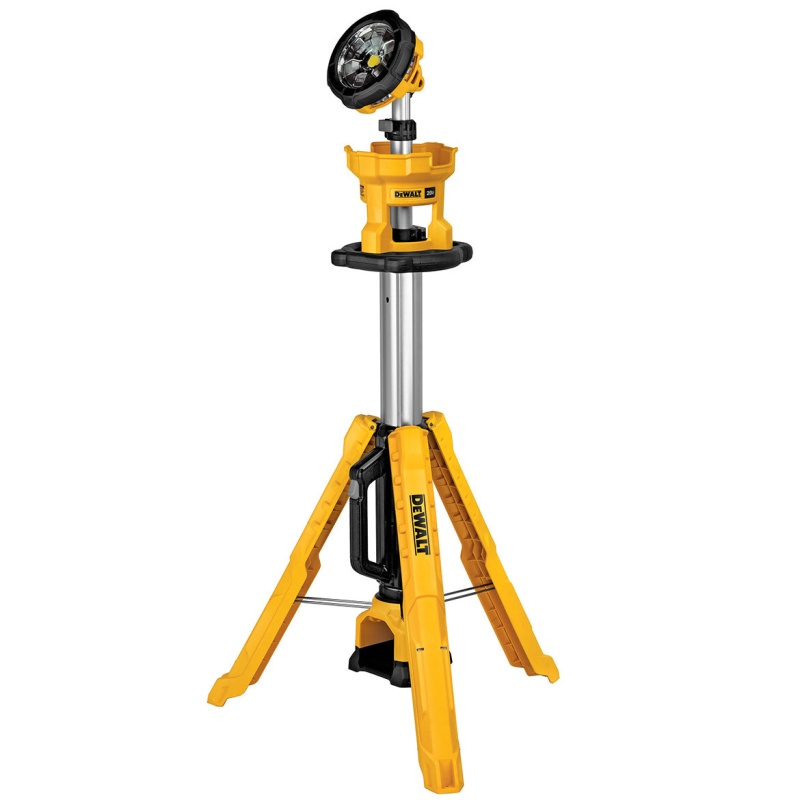 DeWALT DCL079B 20V MAX Heavy Duty Cordless LED Tripod Light - Bare Tool