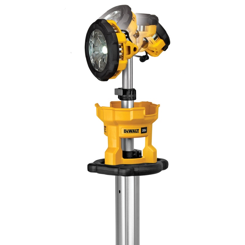 DeWALT DCL079B 20V MAX Heavy Duty Cordless LED Tripod Light - Bare Tool - Image 8