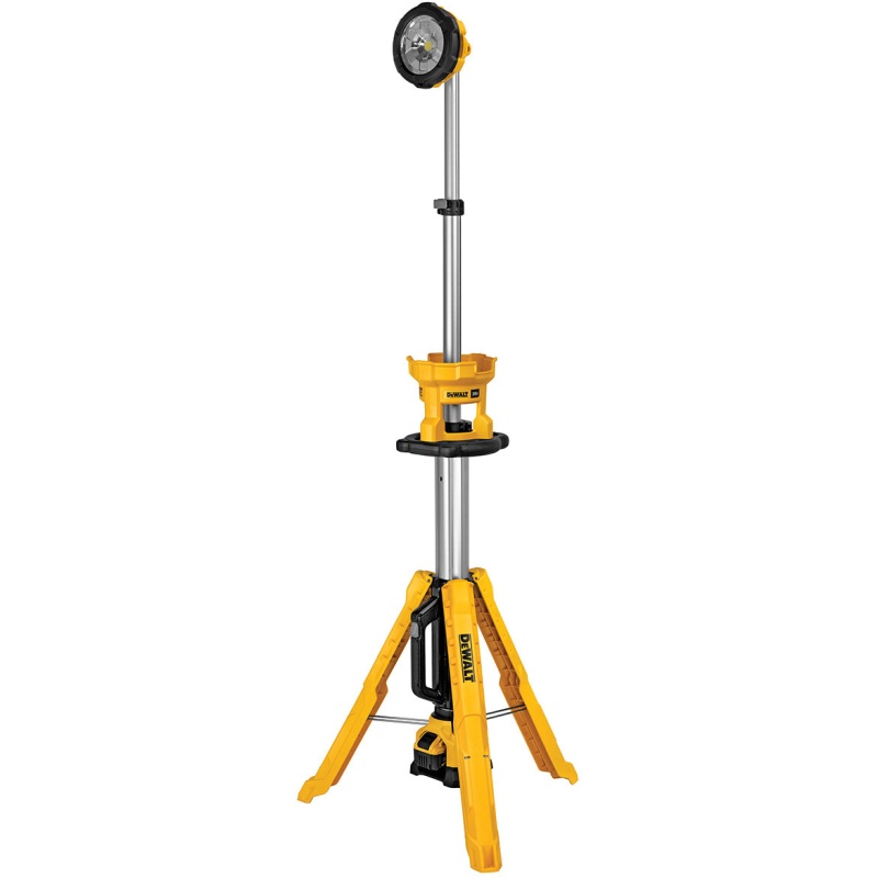 DeWALT DCL079R1 20V MAX 6Ah Heavy Duty Cordless LED Tripod Light Kit - Image 3