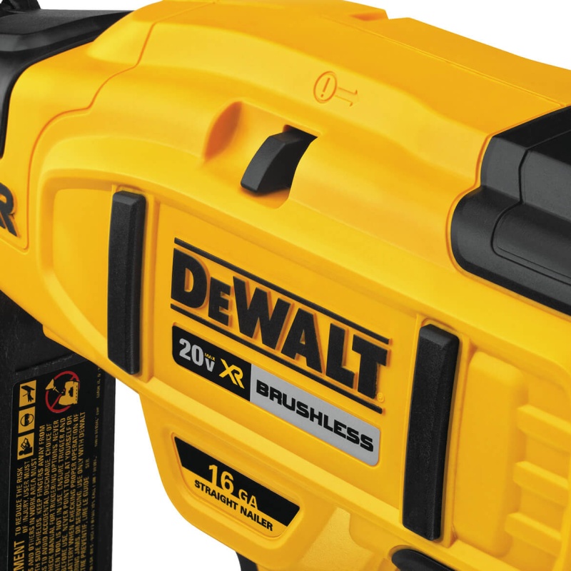 DeWALT DCN662B 20V MAX XR 16-Gauge Cordless Straight Finish Nailer - Bare Tool - Image 7