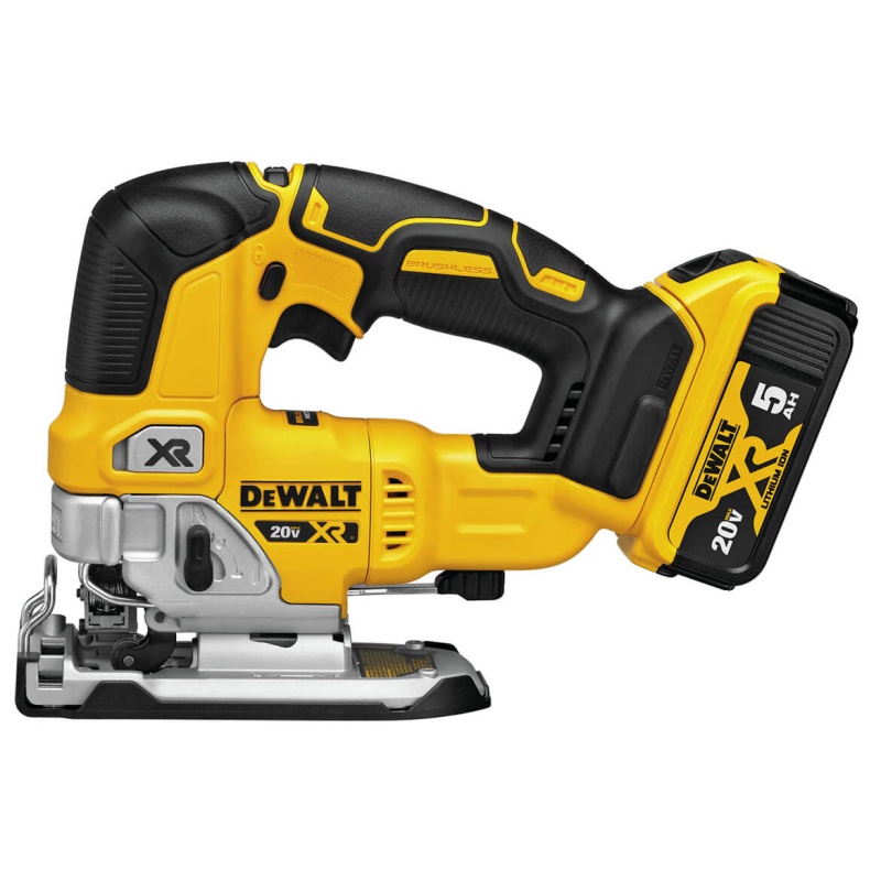 DeWALT DCS334P1 20V 5.0Ah 4-Position Orbital Action Brushless Jig Saw Kit - Image 2