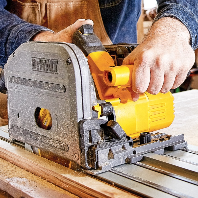 DeWALT DCS520B 60V 6-1/2" Li-Ion Anti-Kickback Cordless Track Saw - Bare Tool - Image 8