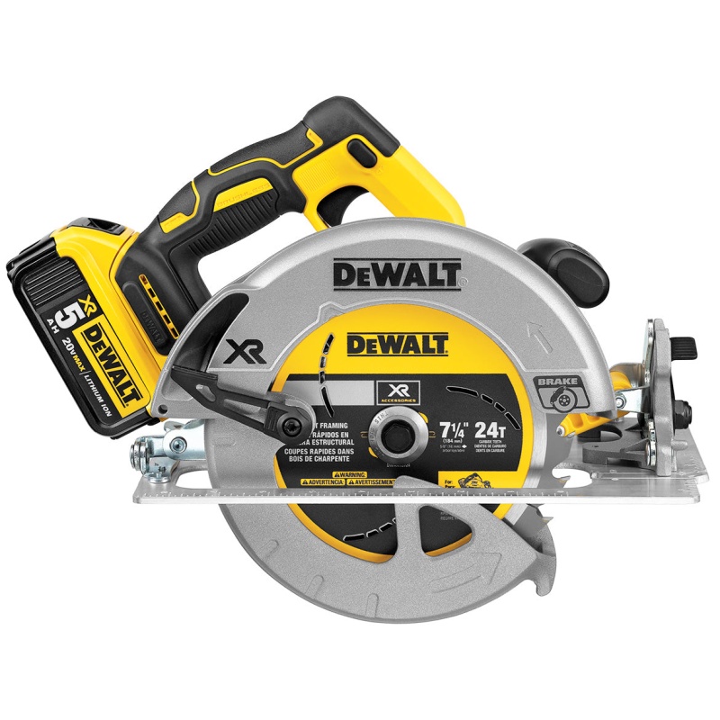 DeWALT DCS570P1 20V 7-1/4-Inch Cordless Lithium-Ion Circular Saw Kit - Image 2