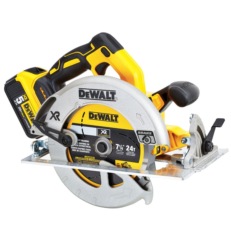 DeWALT DCS570P1 20V 7-1/4-Inch Cordless Lithium-Ion Circular Saw Kit - Image 3