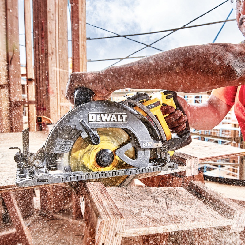 DeWALT DCS577B 60V 7-1/4-Inch Worm Drive Style Circular Saw - Bare Tool - Image 6