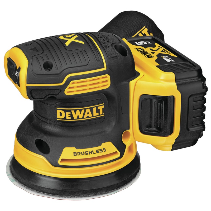 DeWALT DCW210P1 20V 5-Inch 5.0Ah Brushless Random Orbital Sander Kit - Image 3