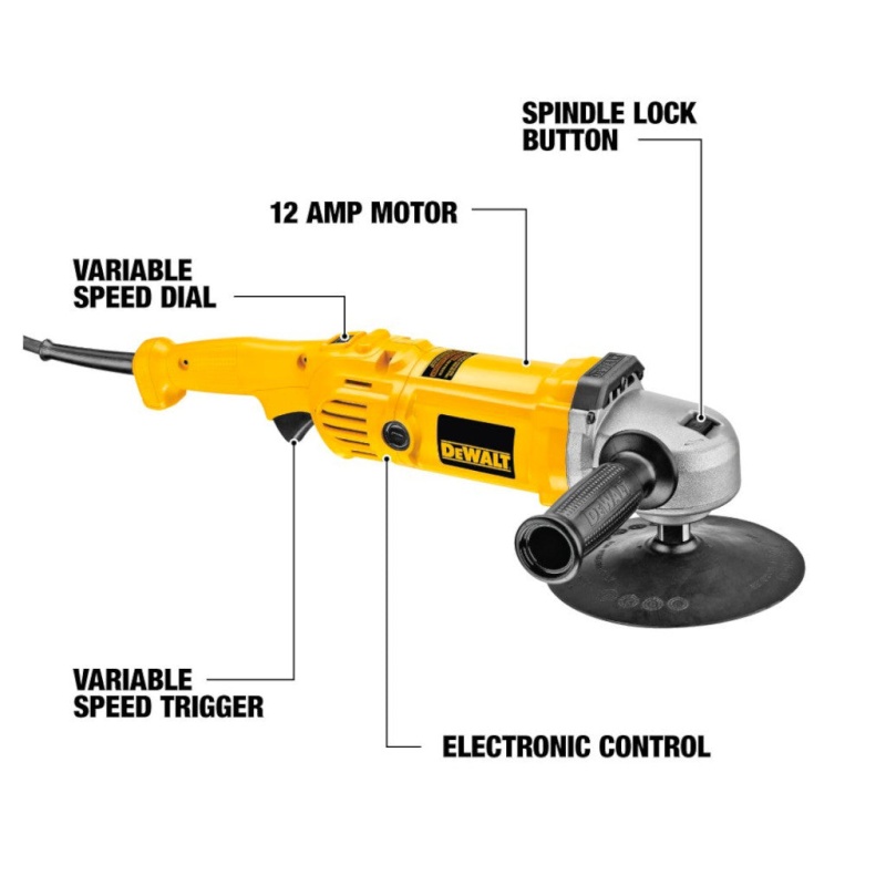 DeWALT | Electronic Variable Speed Polisher (DWT-DWP849) - Image 2