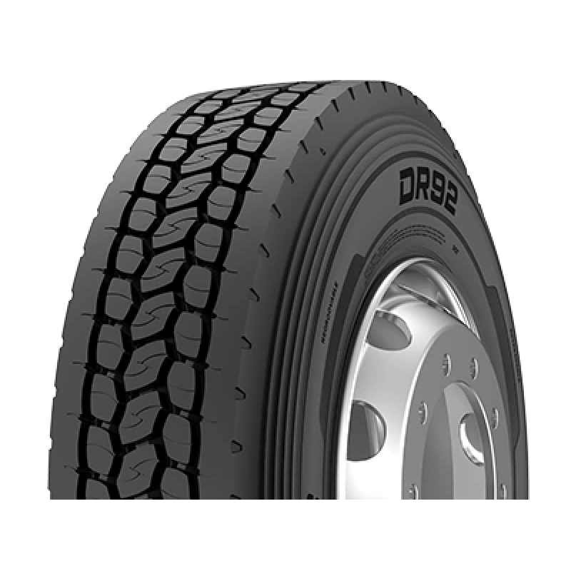 Set of 8 Tires 11R22.5 Accelus DR92 Drive Closed Shoulder 16PR