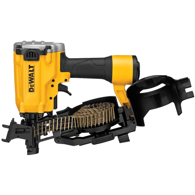 DeWALT DW45RN 1-3/4 TO 3/4-Inch 15 Degree Pneumatic Coil Roofing Nailer - Image 3