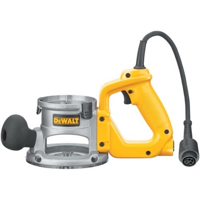 DeWALT DW618B3 2.25HP D-Handle Plunge Fixed Base Router Tool Kit - DW618 - Image 4