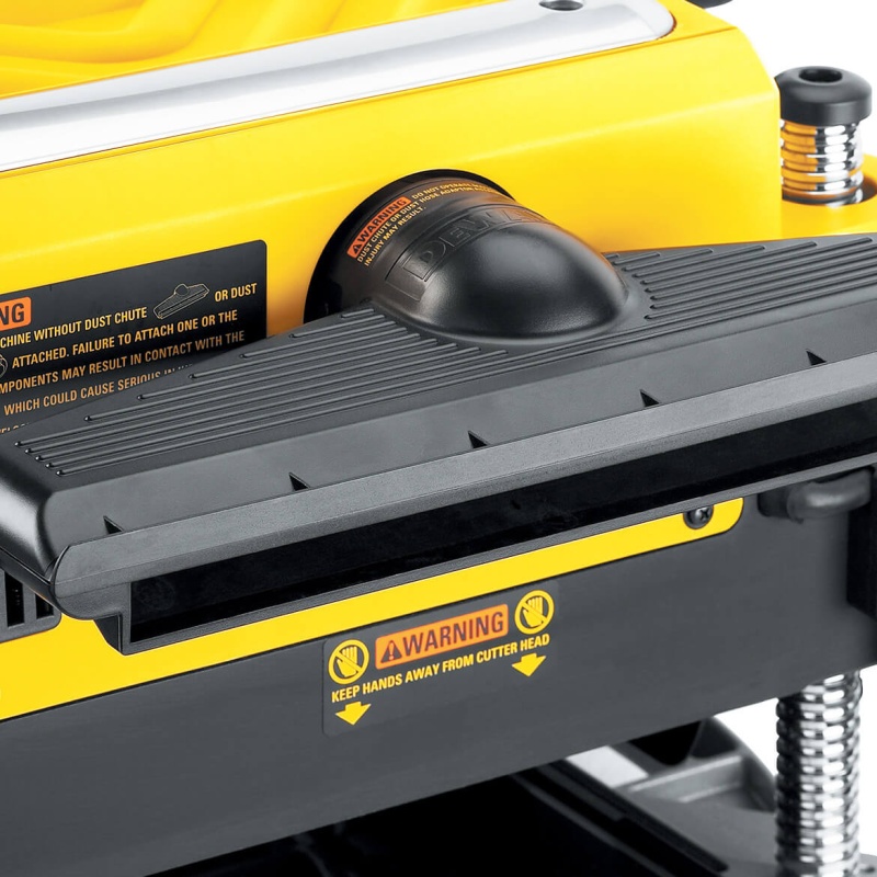 DeWALT DW735X 13-Inch Two-Speed Woodworking Thickness Planer + Tables & Knives - Image 3