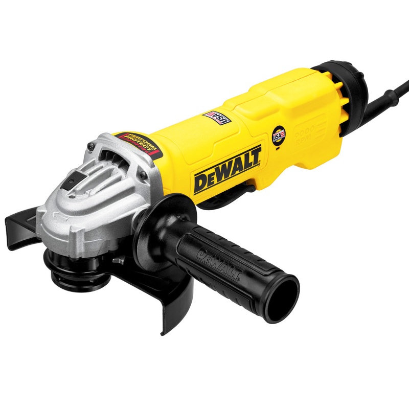 DeWALT DWE43144N 6-Inch 13-Amp Corded E-Clutch Paddle Switch Grinder w/ No-Lock - Image 2