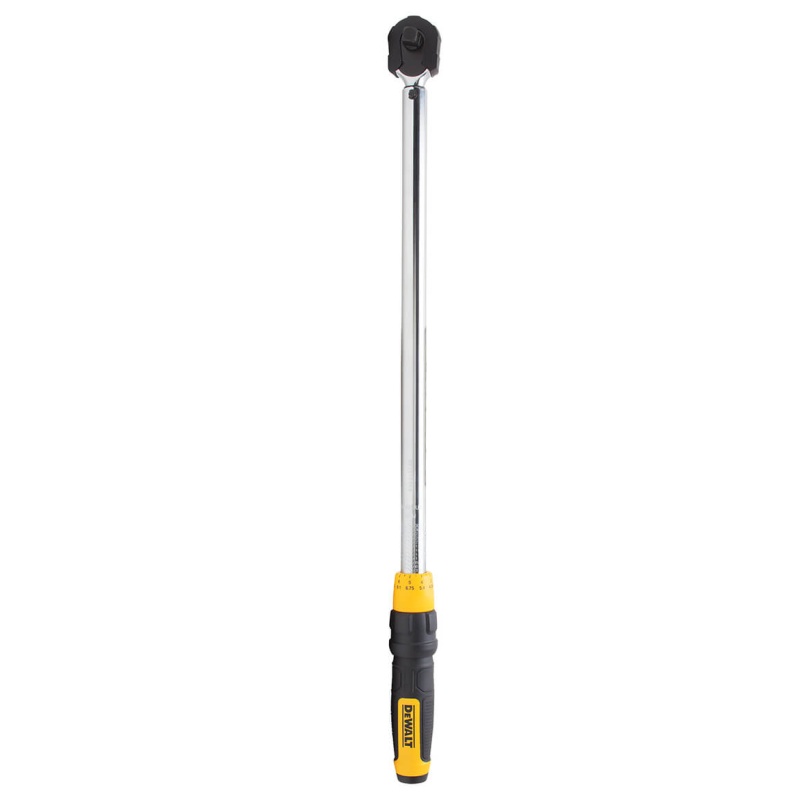 DeWALT DWMT75462 1/2-Inch Heavy Duty Bi-Material Torque Micrometer Wrench - Image 2