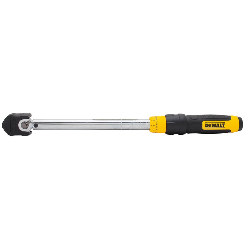 DeWALT DWMT75463 3/8-Inch Heavy Duty Bi-Material Torque Micrometer Wrench