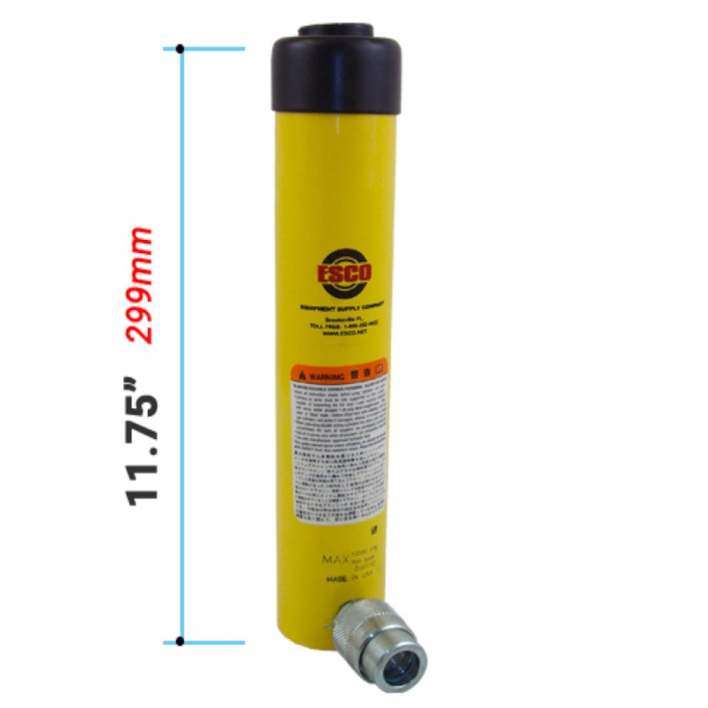 ESCO 10304 10 Ton Hydraulic Ram Cylinder with 8?? Stroke - Image 4