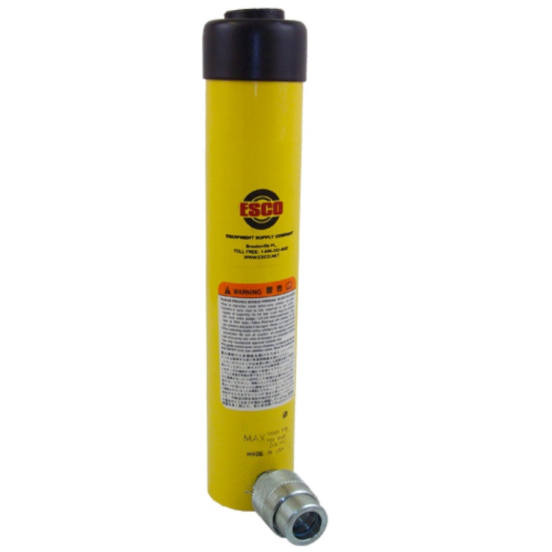 ESCO 10305 10 Ton Hydraulic Ram Cylinder with 10?? Stroke