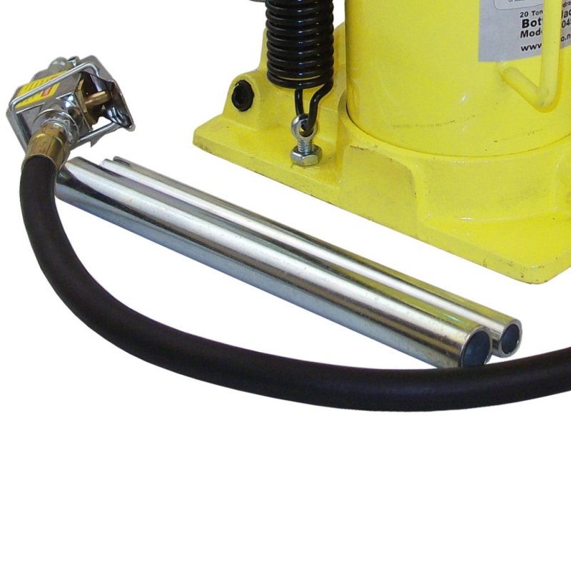 PRE-ORDER: ESCO 10446 Yellow Jackit 20 Ton Air/Manual Bottle Jack with Welded Base - Image 6