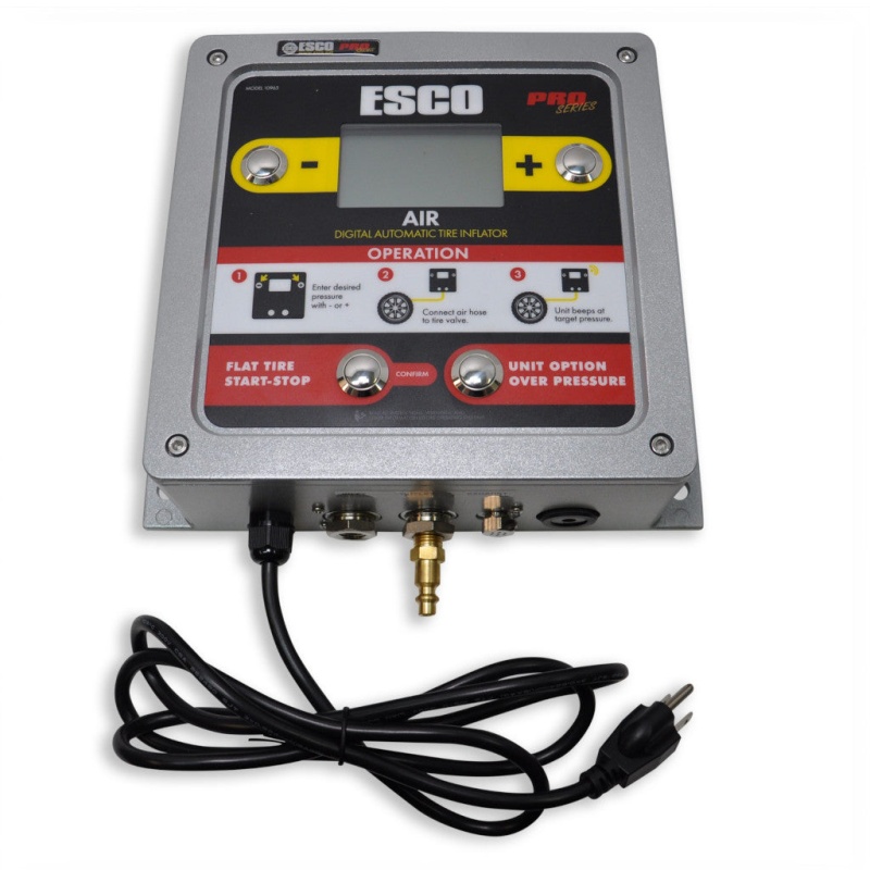 ESCO | K Aluminum Wall Mounted Automatic Digital 4-Way Tire Inflator (10965) - Image 3