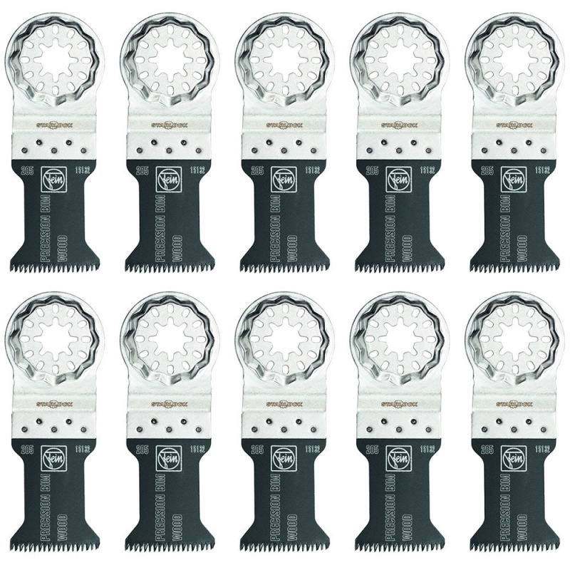 Fein 63502205290 1-3/8-Inch StarLock Plus Precision E-Cut Saw Blade - 10pk