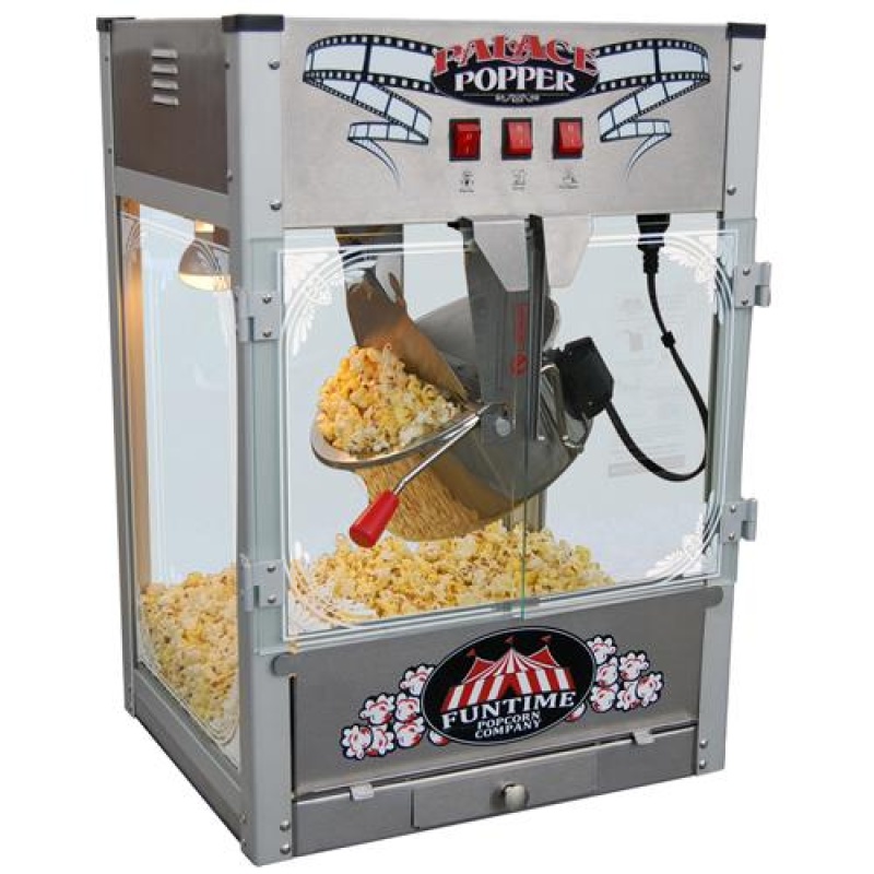 FunTime FT1626PP Palace Popper 16 Oz Commercial Style Bar Style Popcorn Popper Machine - Image 7