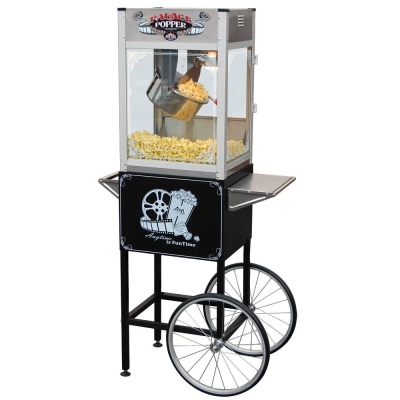 FunTime FT1665PP Palace Popper 16 OZ Commercial Style Bar Popcorn Popper Machine Cart - Image 10