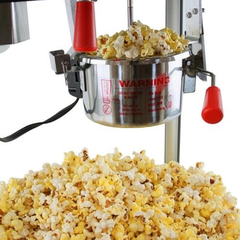 FunTime FT421CB 4oz Black Bar Table Top Popcorn Popper Maker Machine - Image 13