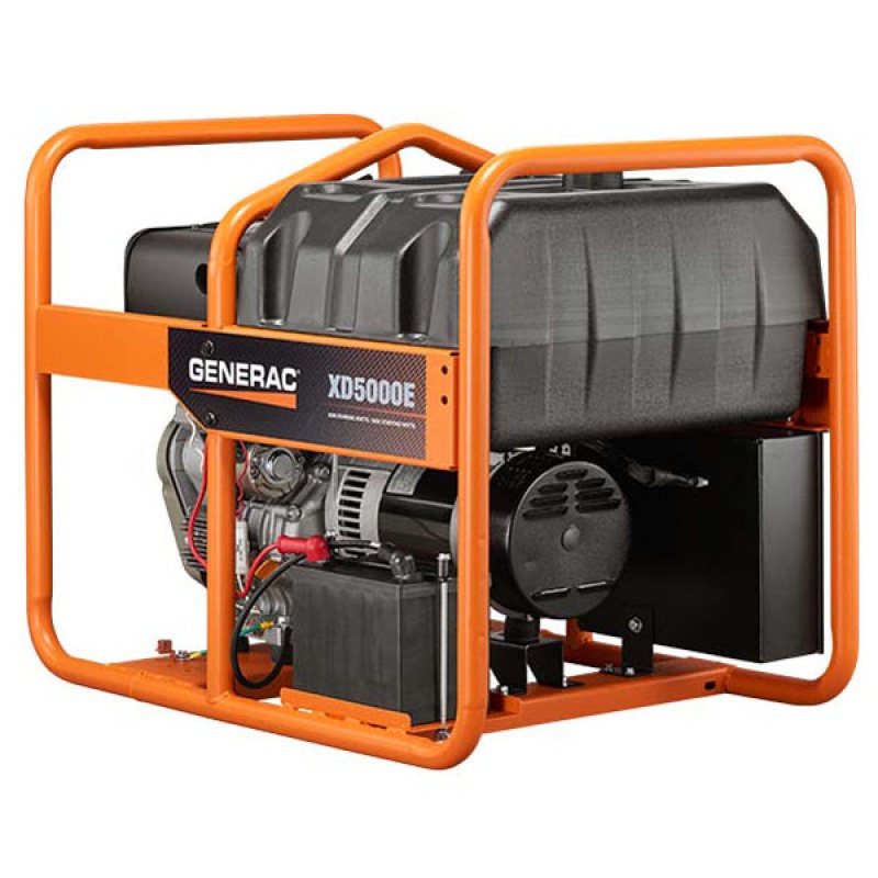 Generac XD5000E 5500-Watt Electric Start Diesel Power Portable Generator - Image 4