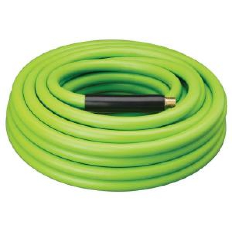 Continental | Industrial Rubber Air Hose (3/8?? x 50??) 1/4?? MNPT Green 300psi (6115G)