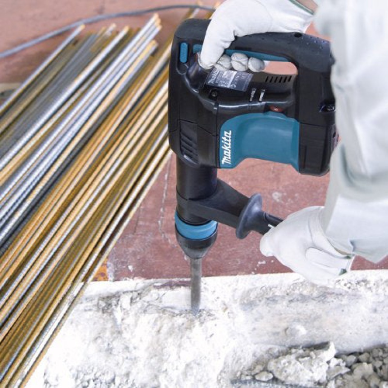 Makita HM0870C 11-Pound 10.0 Amp Hard Hitting Corded Demolition Hammer SDS-Max - Image 3