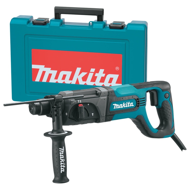 Makita HR2475 1-Inch 1,100 and 4,500 Bpm Corded D-Handle SDS-Plus Rotary Hammer