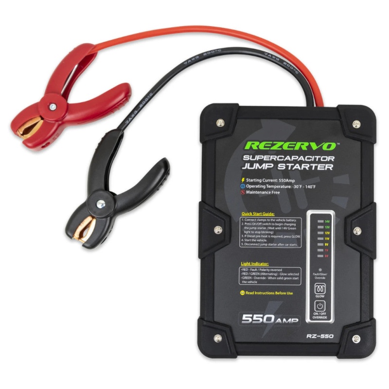 Jackco | Rezervo Super-Capacitor Batteryless Jump Starter (RZ-550) - Image 2