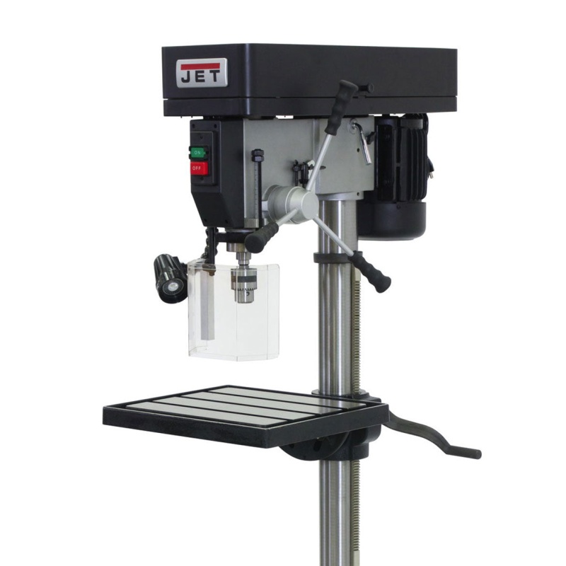 JET IDP-22 1-Hp 115/230V 22" Heavy Duty Industrial Floor Model Drill Press - Image 2