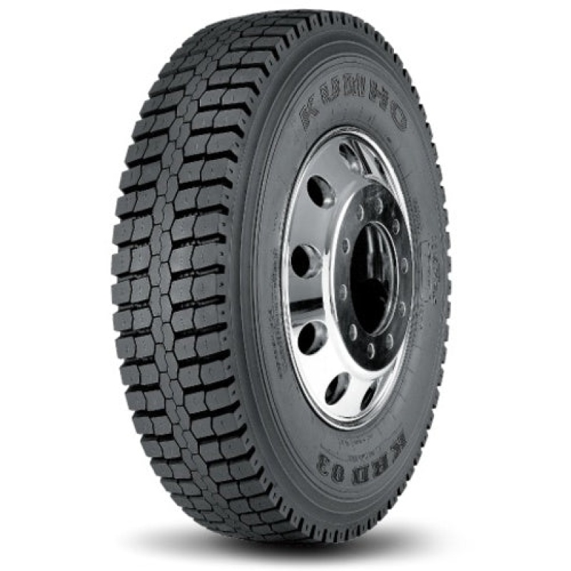 Tire 11R24.5 Kumho KRD03 Open Shoulder 16 Ply