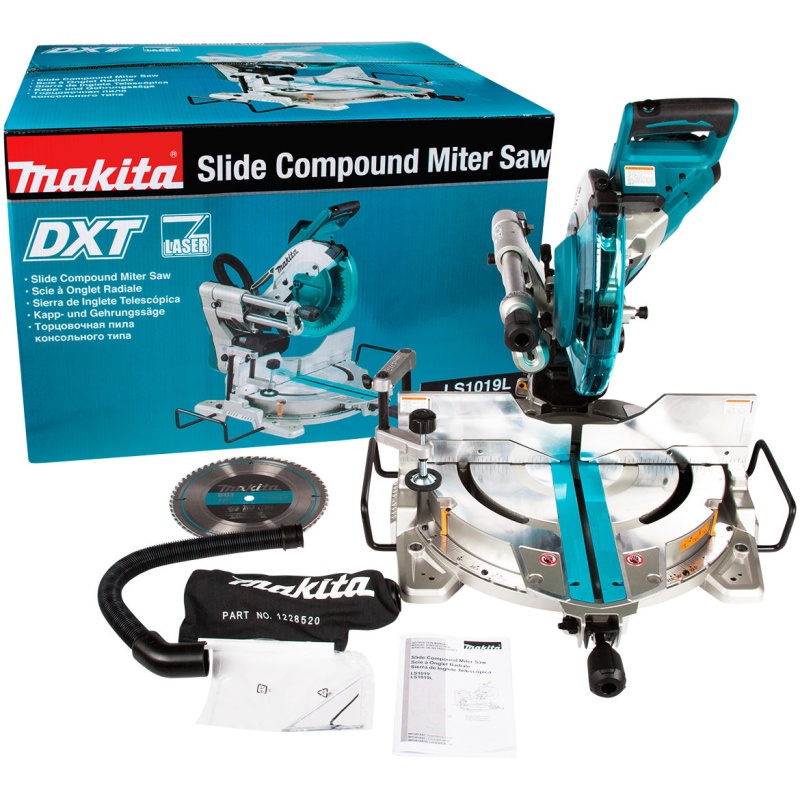 Makita LS1019L 10-Inch 15-Amp Dual-Bevel Sliding Compound Miter Saw w/ Laser - Image 5