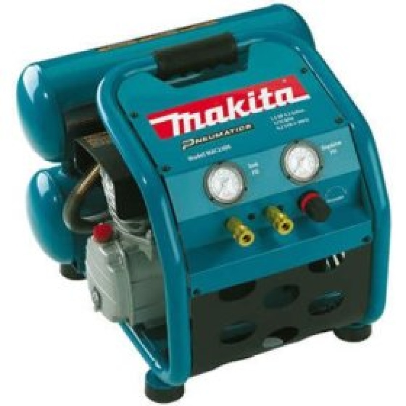 Makita MAC2400 2.5 Hp Cast Iron Roll-Cage Big Bore Air Compressor - Image 4