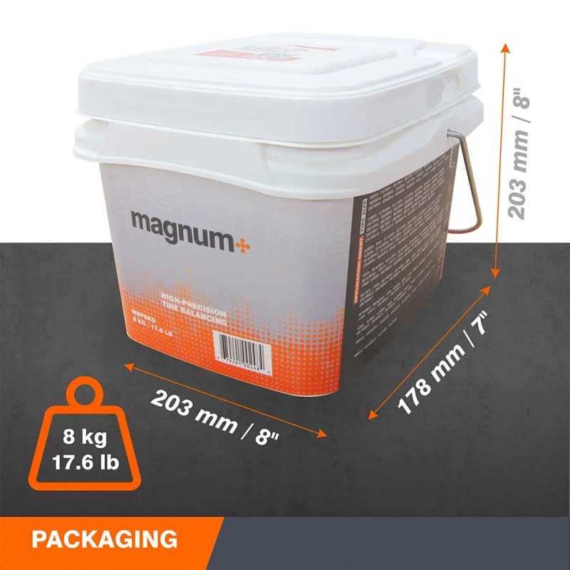 Martins | Magnum+ Tire Balancing Beads 17.6 lbs Bulk Tub Bucket (MBP8KG) - Image 4